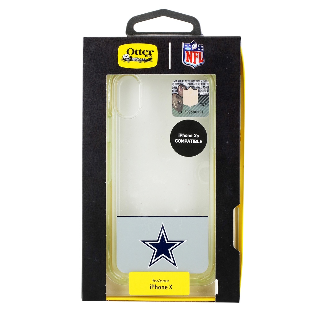OTTERBOX NFL SYMMETRY SERIES CASE FOR IPHONE XS & IPHONE X - RETAIL PACKAGING - COWBOYS