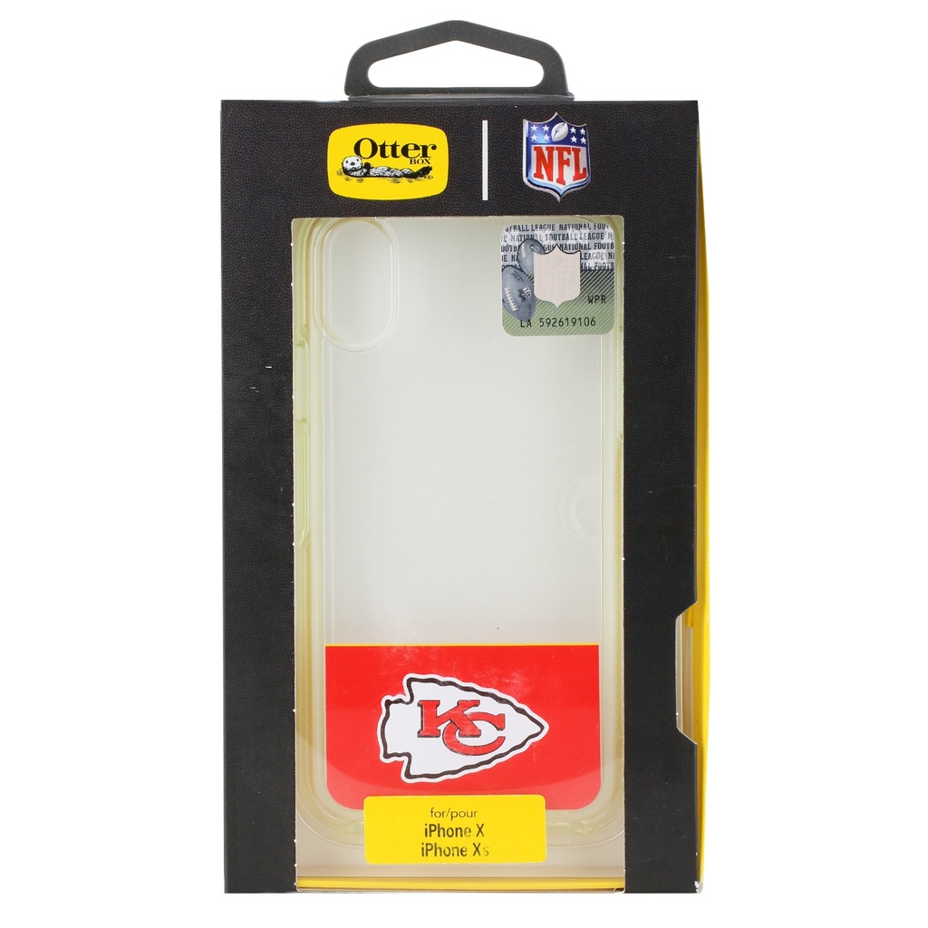 OTTERBOX NFL SYMMETRY SERIES CASE FOR IPHONE XS & IPHONE X - RETAIL PACKAGING - CHIEFS