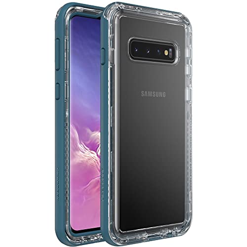 LIFEPROOF NEXT SERIES CASE FOR SAMSUNG GALAXY S10 (ONLY) - NON-RETAIL PACKAGING - CLEAR LAKE (CLEAR/CORSAIR)