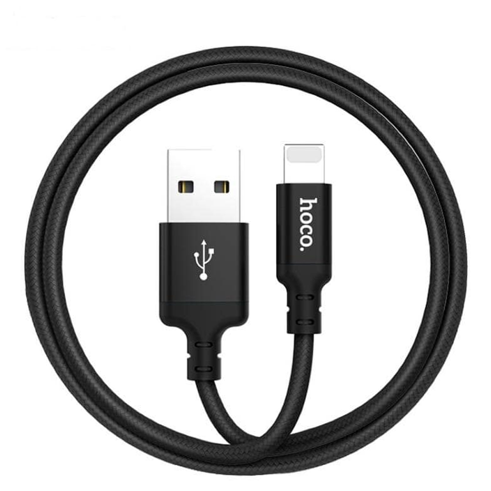 HOCO/LIGHTNING CABLE (8-PIN)-USB X14 TIMES SPEED FOR APPLE IPHONE AND IPAD