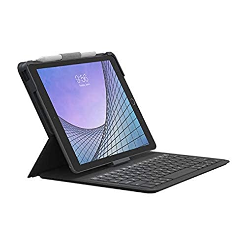 ZAGG - MESSENGER FOLIO 2 - TABLET KEYBOARD & CASE FOR 10.2-INCH IPAD, 10.5-INCH IPAD/AIR 3