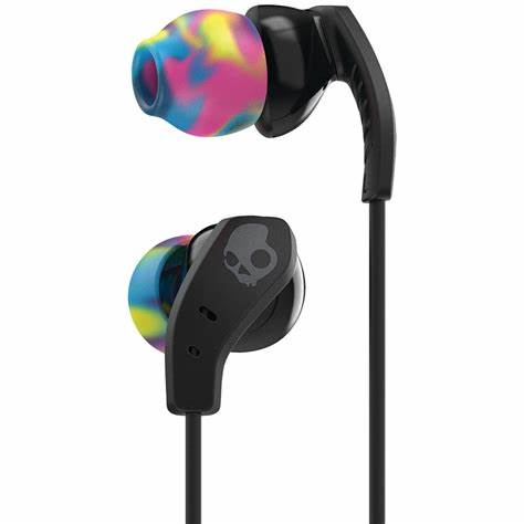 SKULLCANDY - METHOD WIRELESS IN-EAR HEADPHONES - BLACK/SWIRL